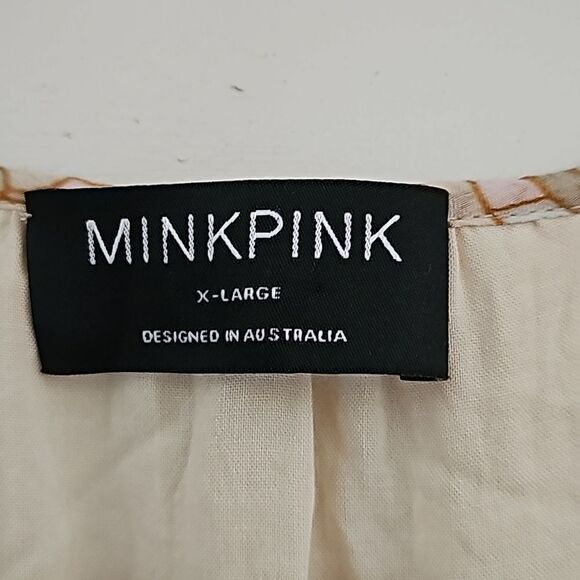 Minkpink + Revolve Catalina Mini Dress in Multi Print Size‎ XL - Picture 11 of 11
